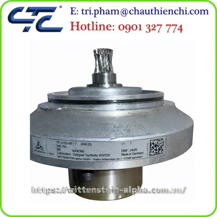 Hộp số đồng trục WITTENSTEIN alpha bảng giá 2026