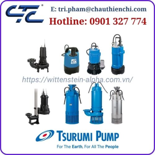 Máy Bơm Chìm Tsurumi Nhật Bản Chính Hãng